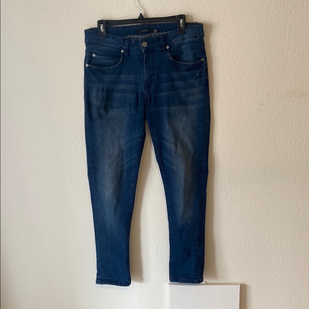 Men’s Dark Blue Denim Jeans